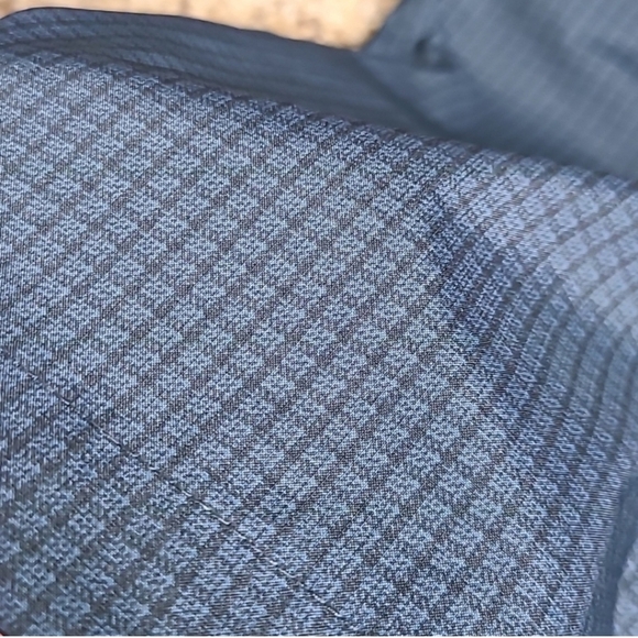 Greg Norman Collection Navy Houndstooth Trousers - Picture 5 of 9